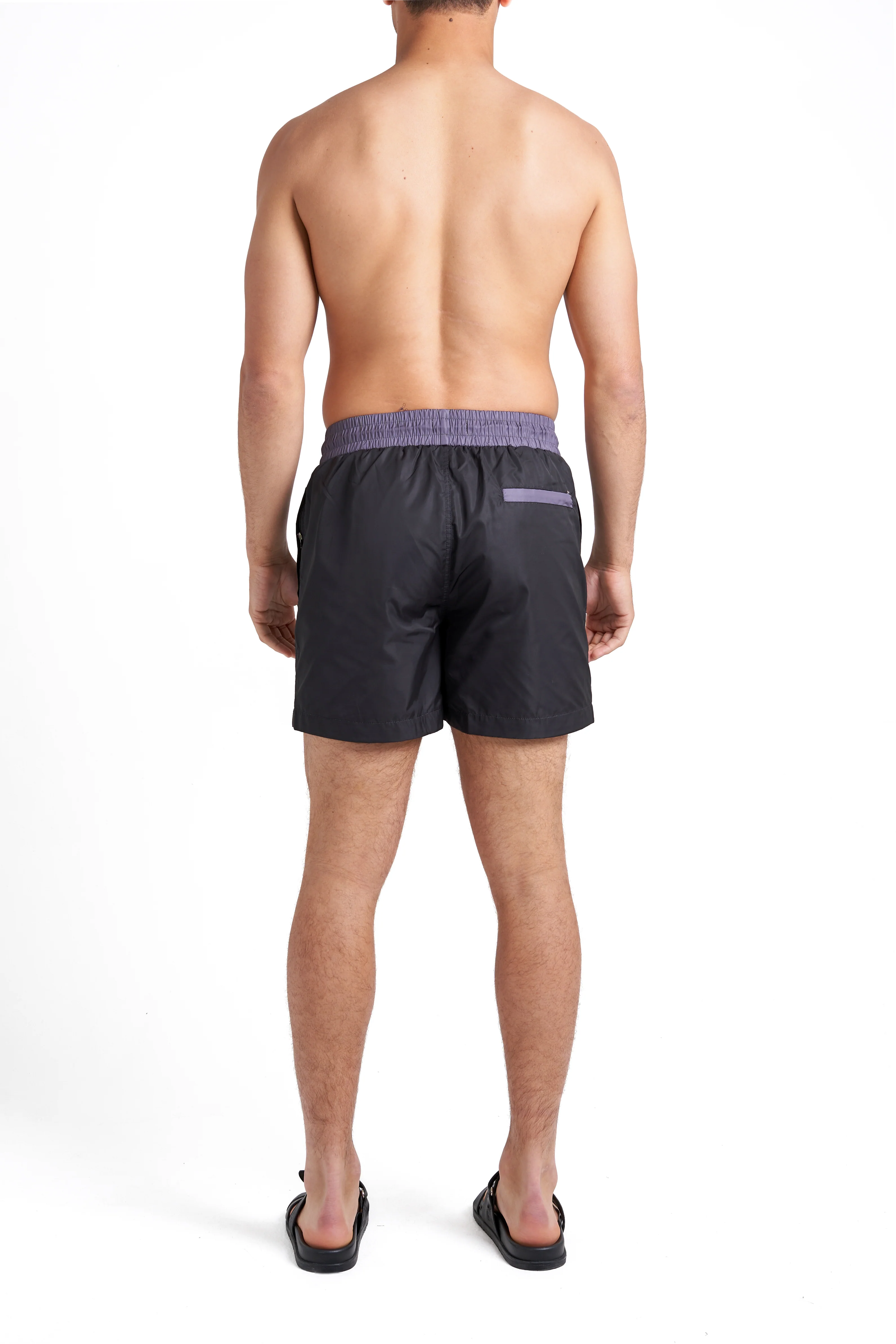 Black Circles Swim Shorts - Image 8