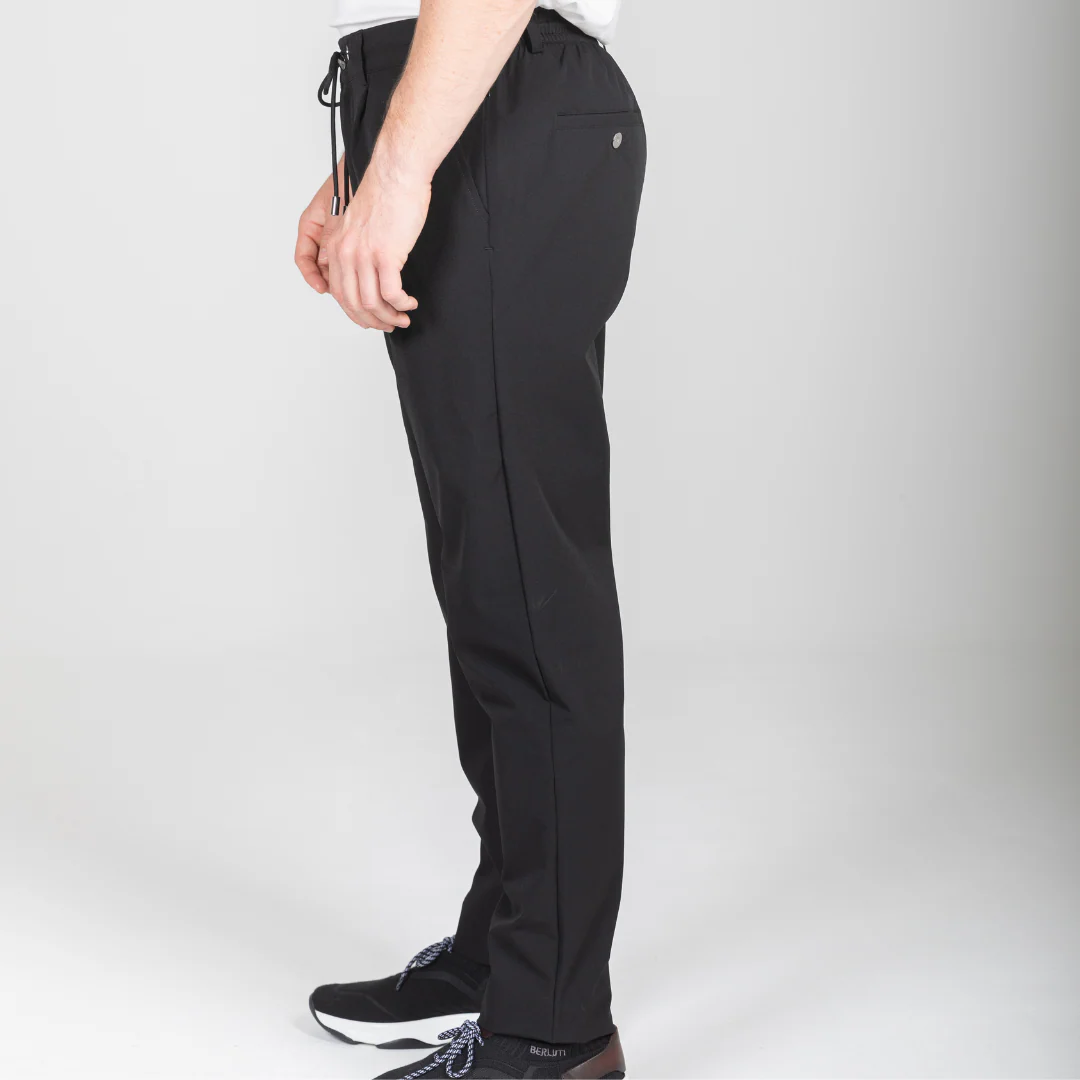 Black Everyday Smart Pants - Image 4