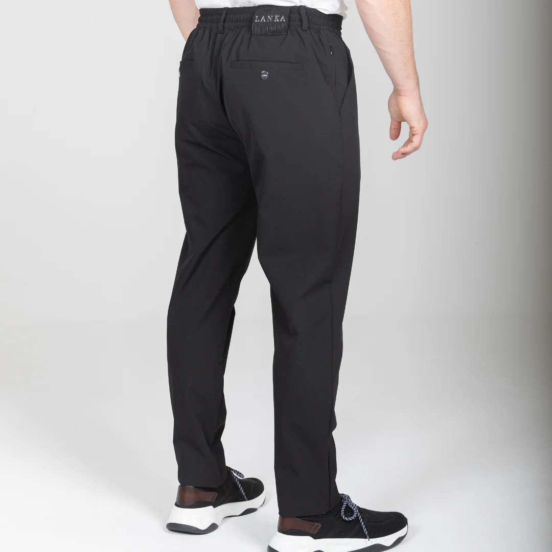 Black Everyday Smart Pants - Image 6