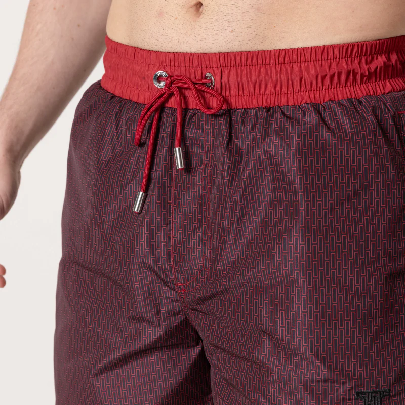 Black 'L' Swim Shorts - Image 3