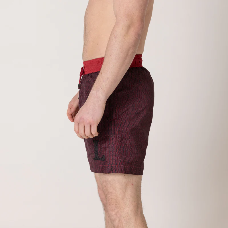 Black 'L' Swim Shorts - Image 9