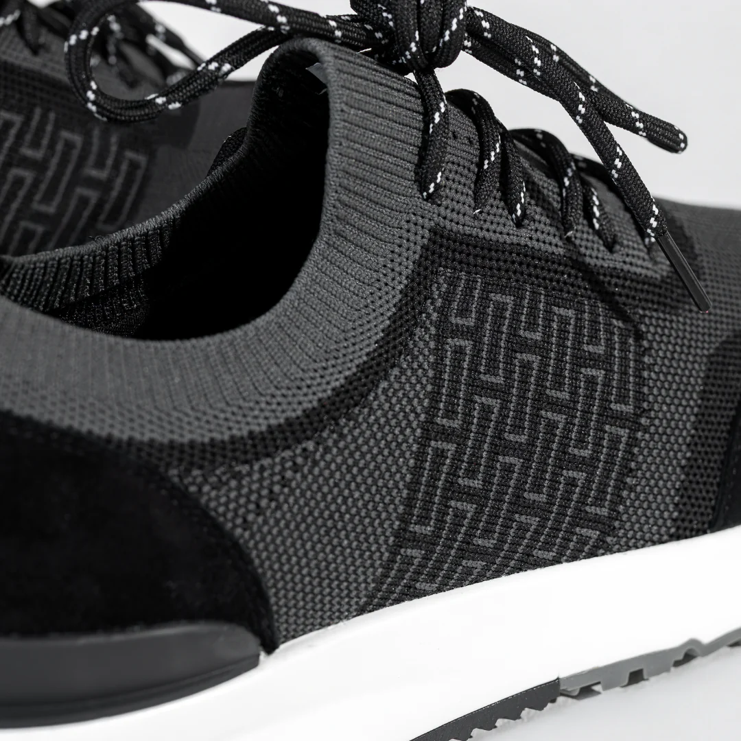 Black Sky Knit Trainer - Image 10