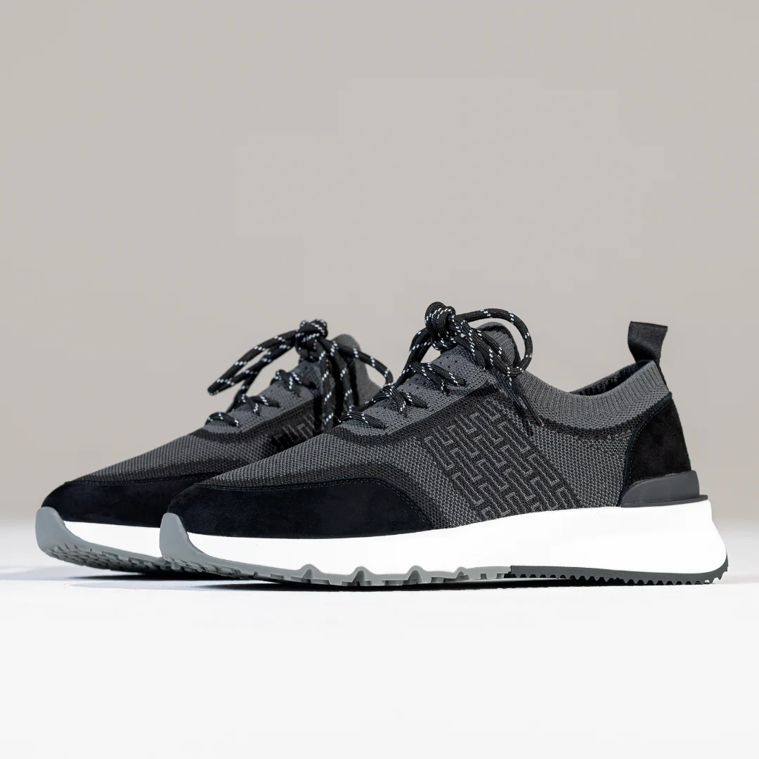 Black Sky Knit Trainer - Image 3