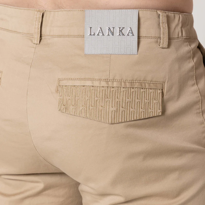 Beige Chino Shorts - Image 3