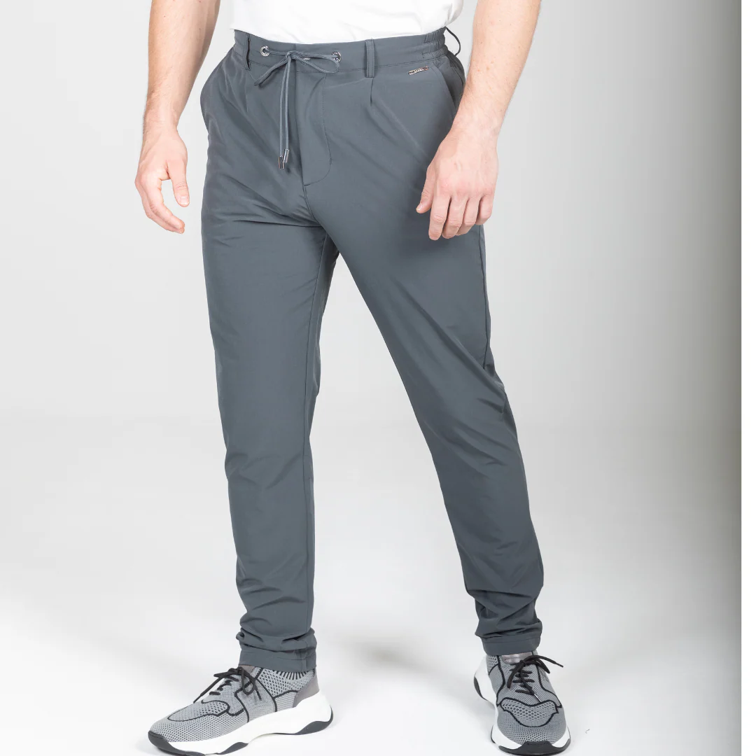 Grey Everyday Smart Pants - Image 3