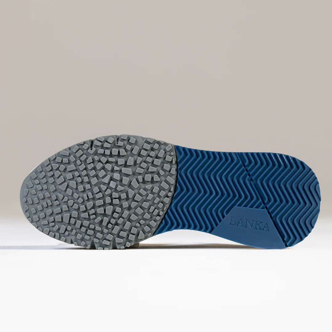 Navy Sky Knit Trainer - Image 7