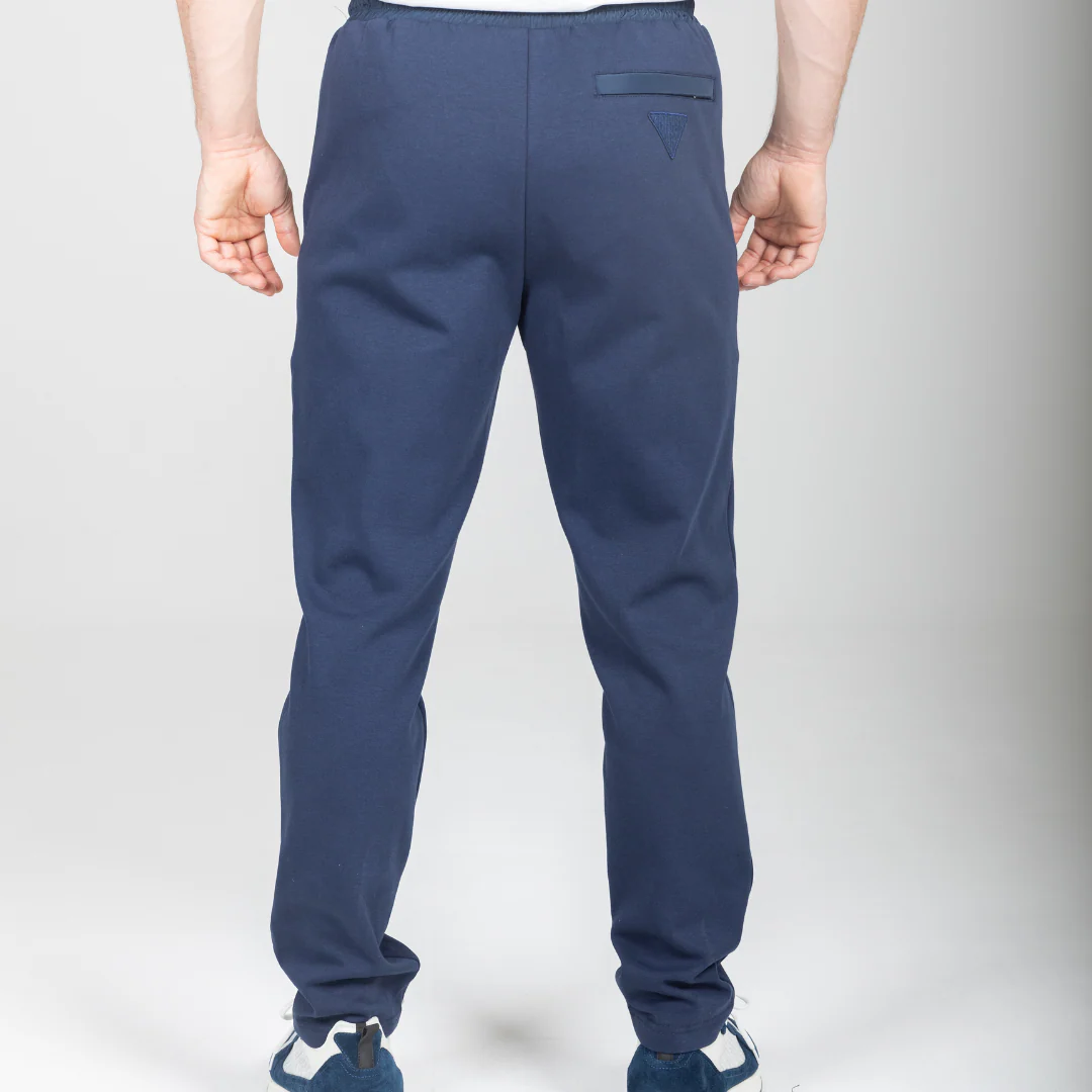 Navy Smart Casual Joggers - Image 5