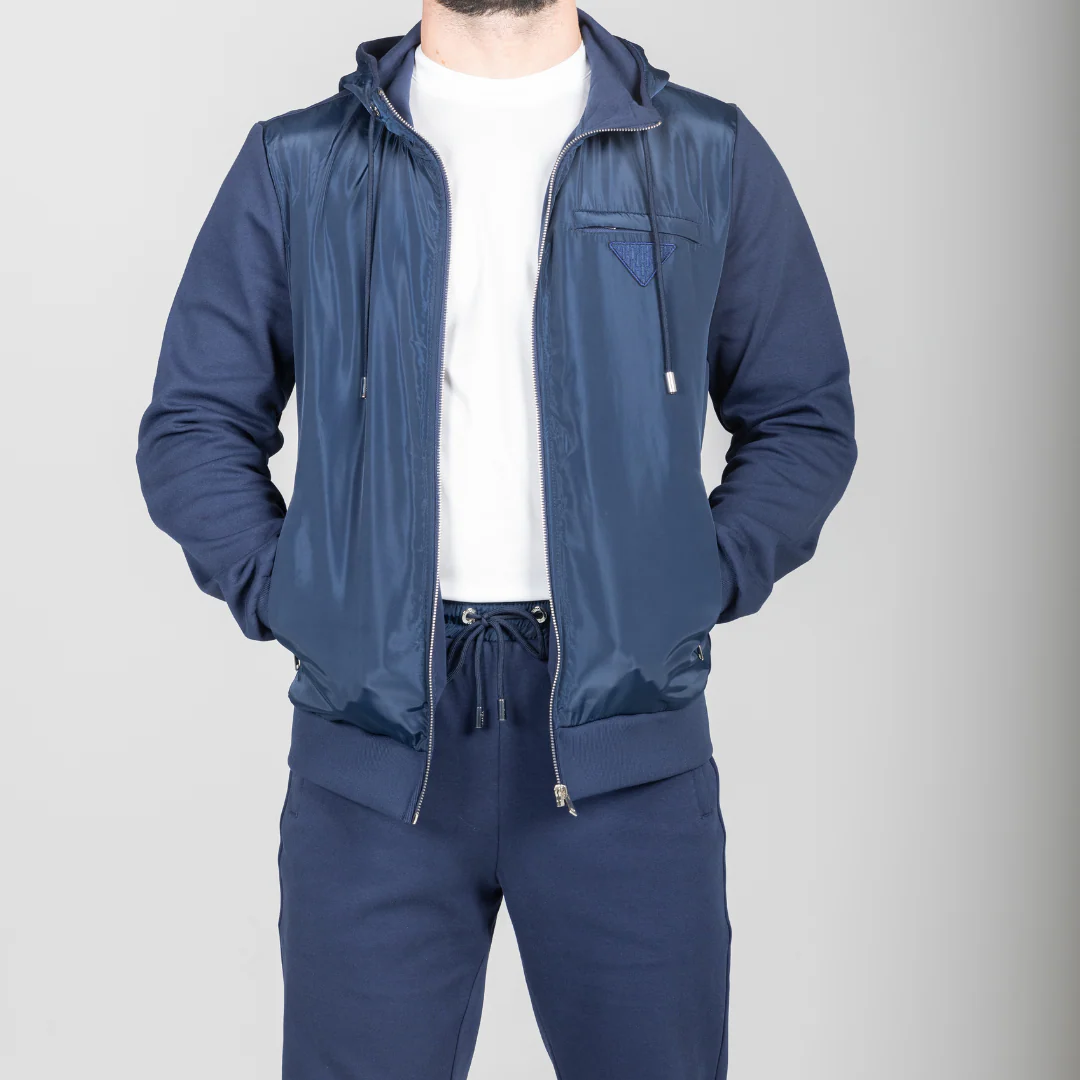 Navy Smart Casual Joggers - Image 6