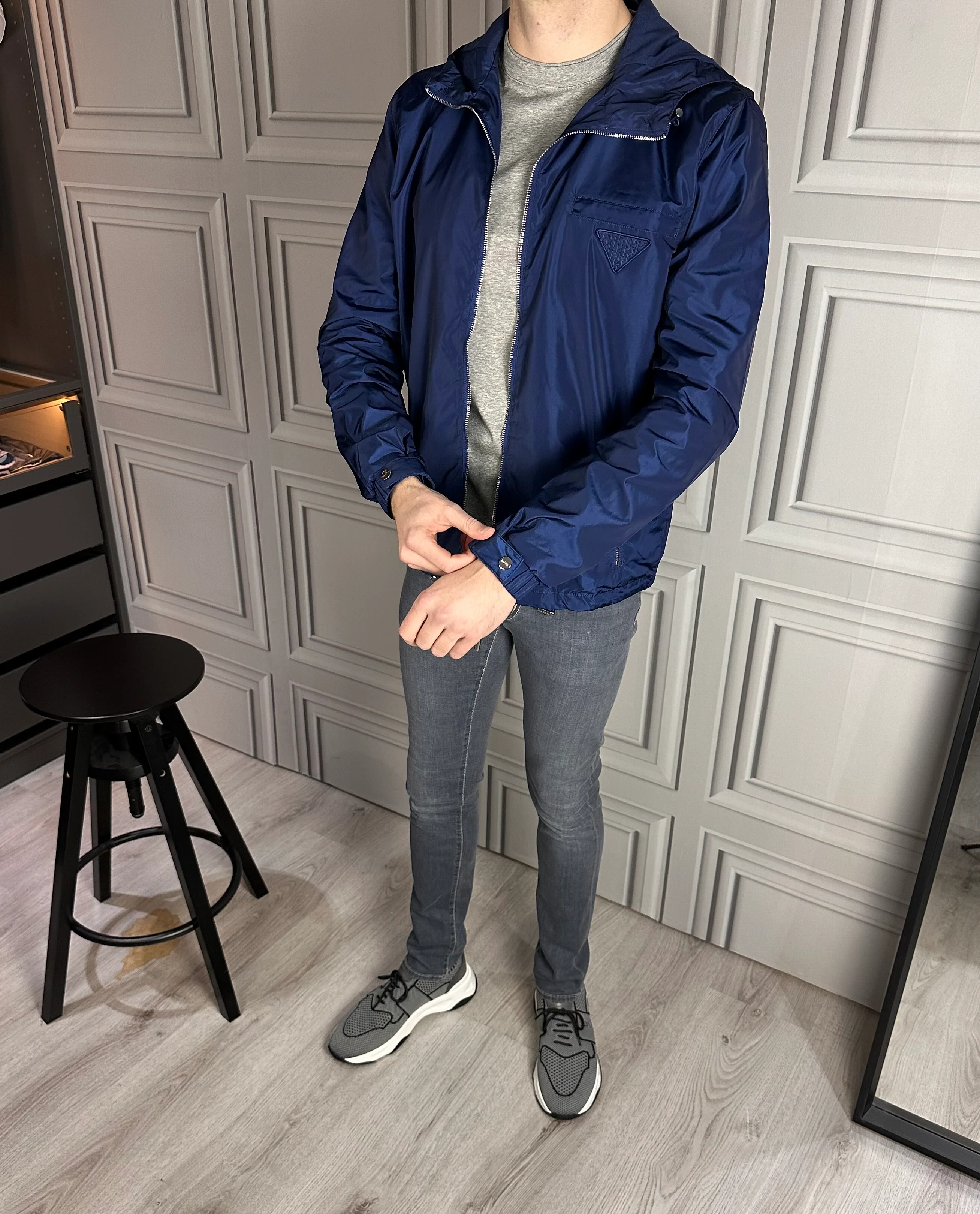 Navy Wind Breaker - Image 15