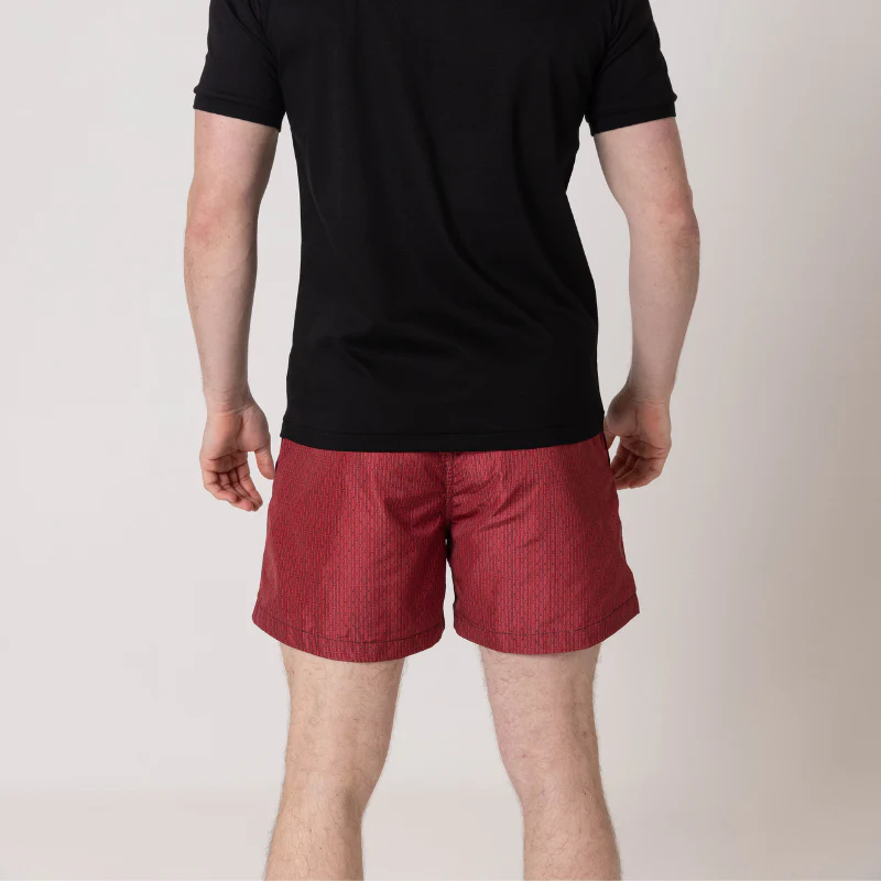 Red 'L' Swim Shorts - Image 10