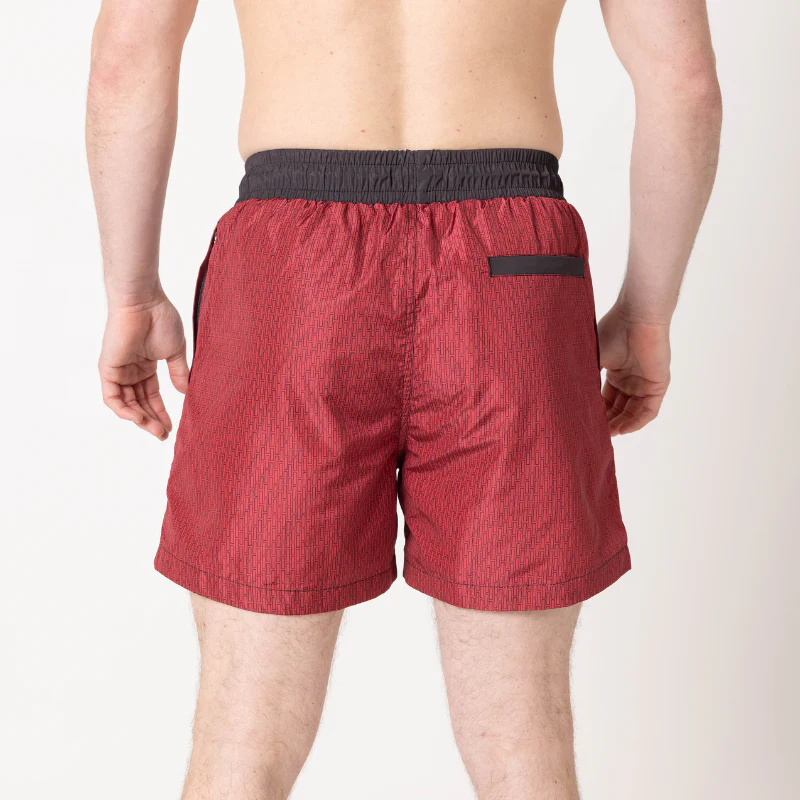 Red 'L' Swim Shorts - Image 11