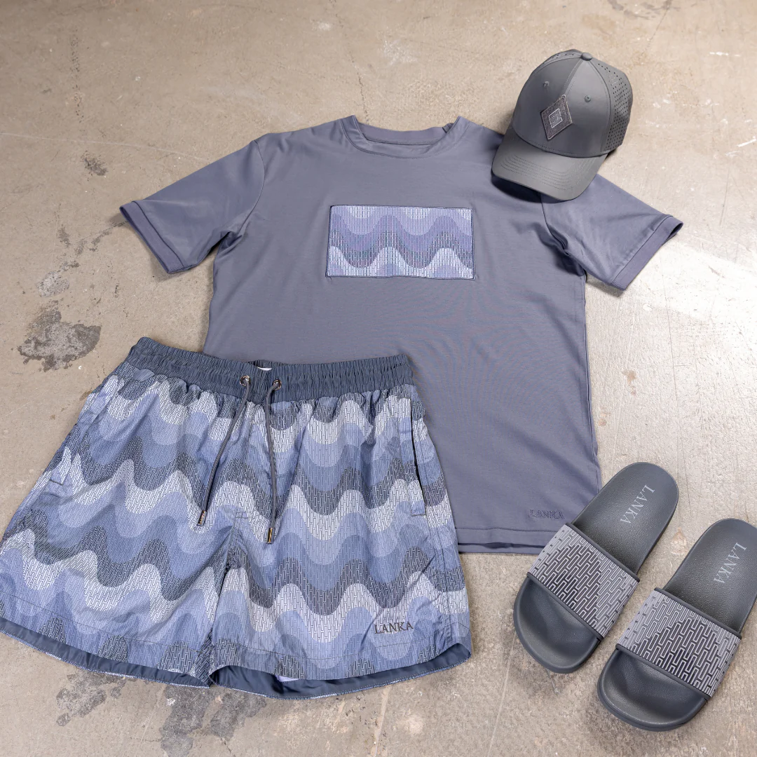 Steel Grey Diamonds Cap - Image 3