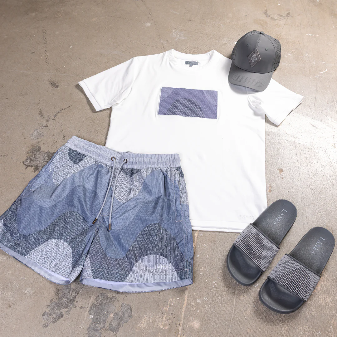 Steel Grey Diamonds Cap - Image 4