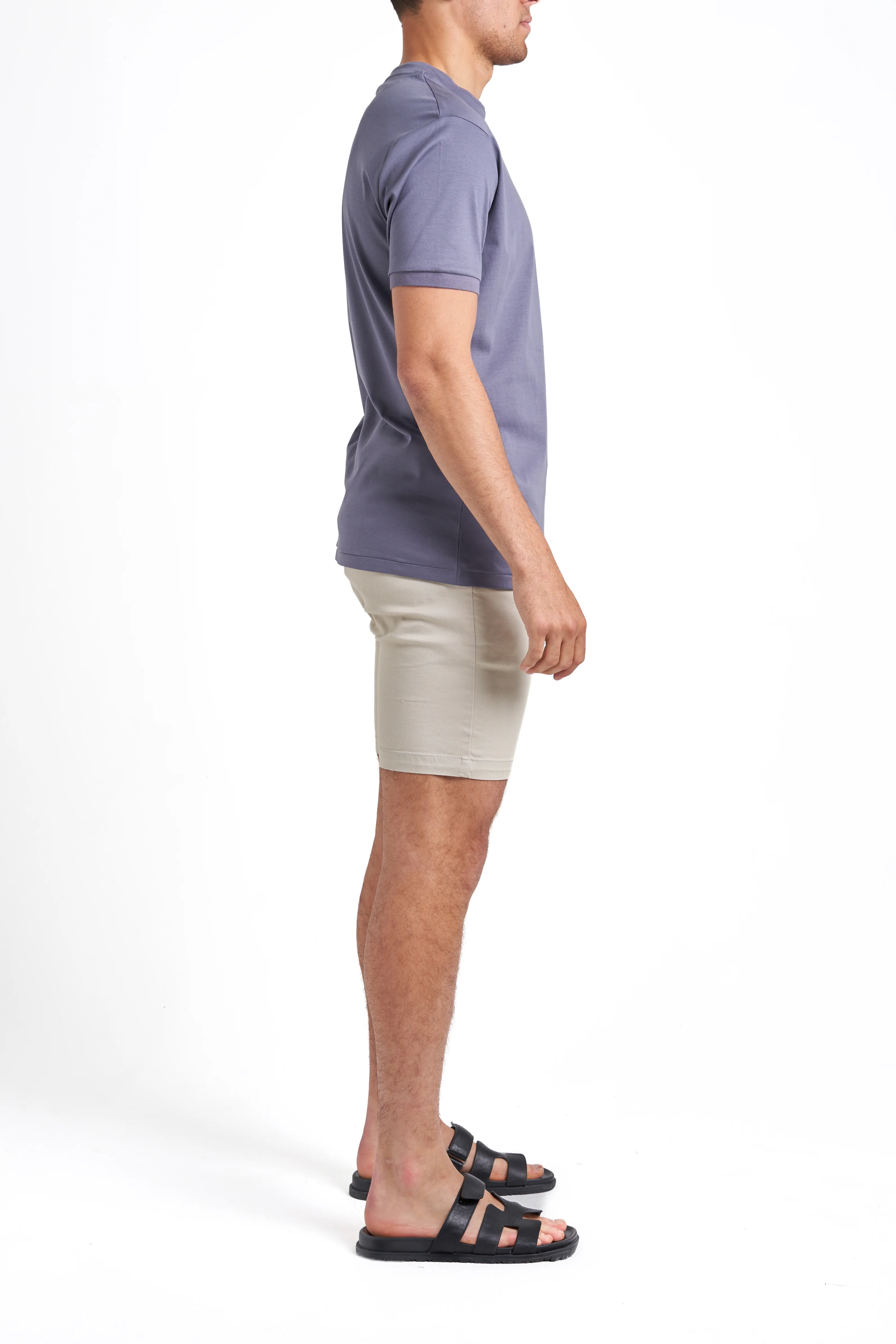 Steel Grey Pocket T-Shirt - Image 6