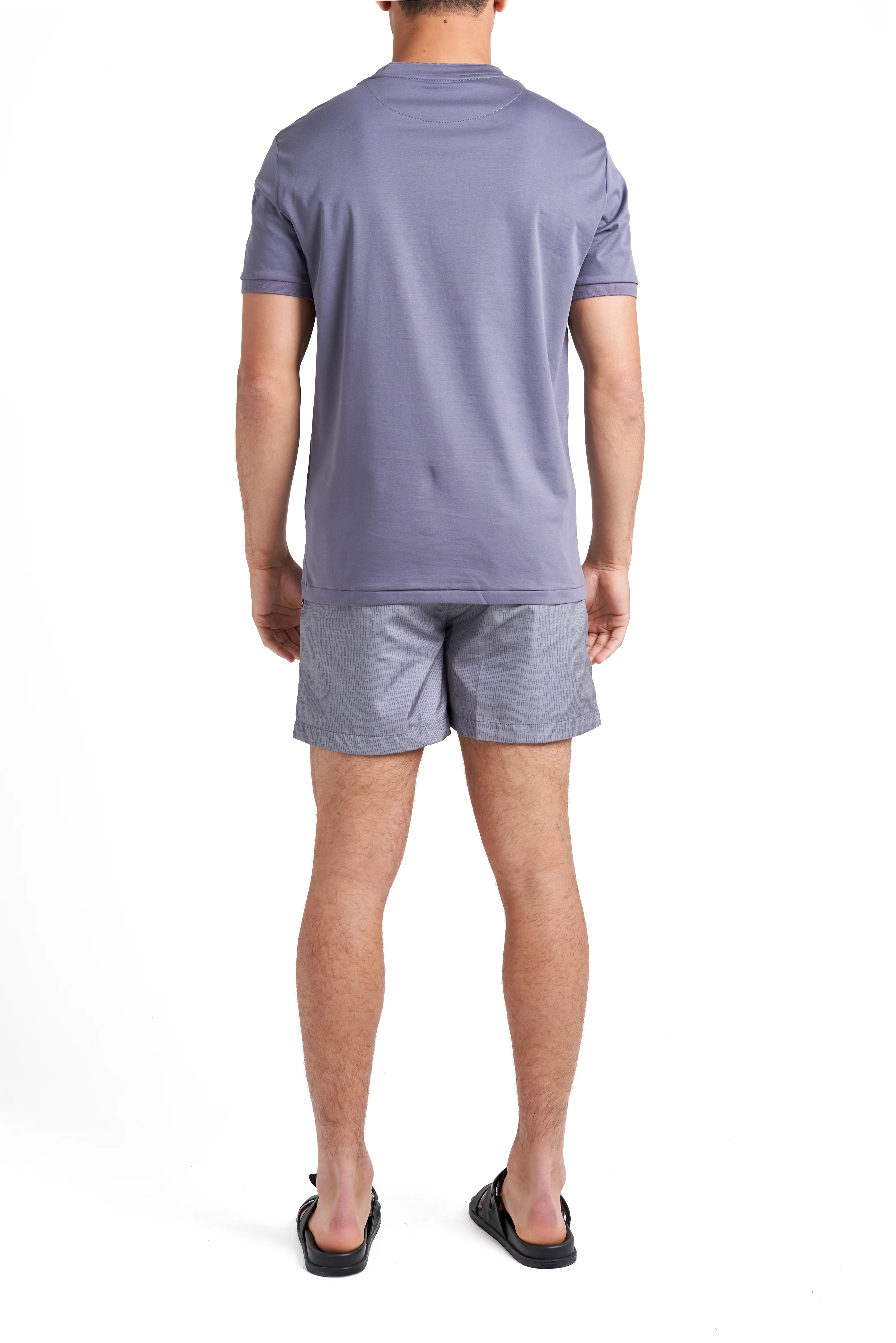Steel Grey Pocket T-Shirt - Image 7