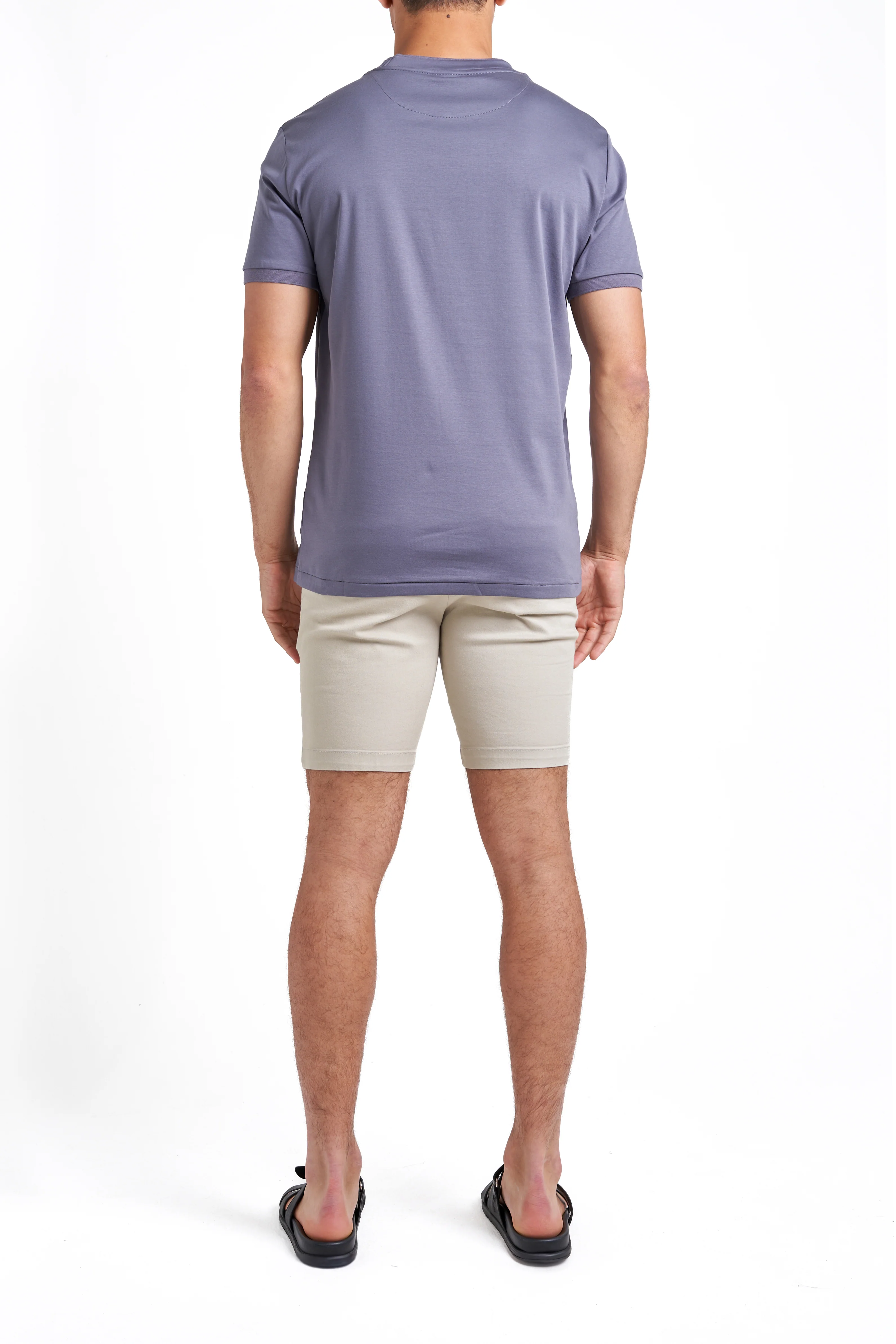 Steel Grey Pocket T-Shirt - Image 8