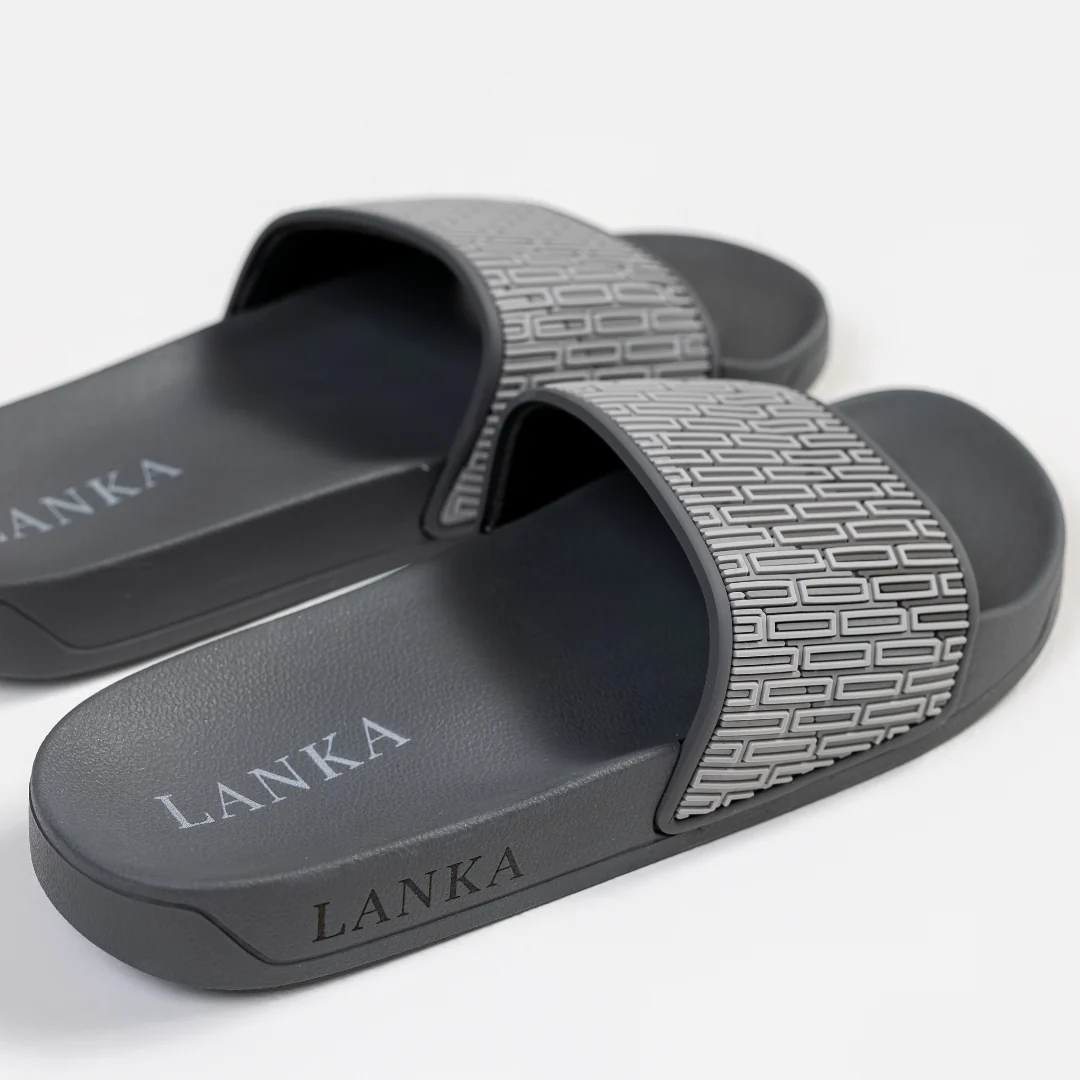 Steel Grey Waves Sliders - Image 3