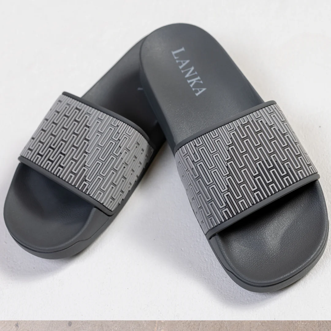 Steel Grey Waves Sliders - Image 4