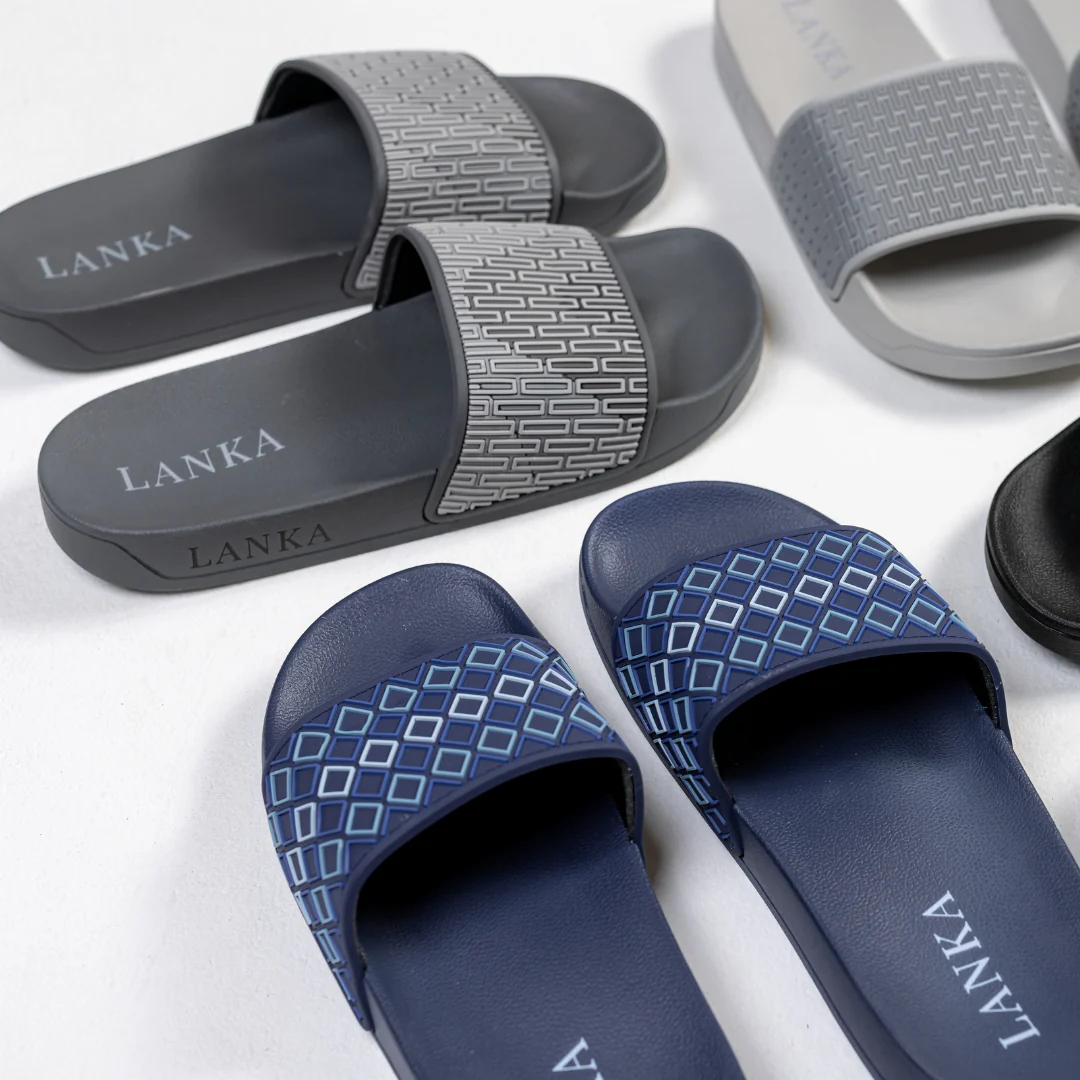 Steel Grey Waves Sliders - Image 5