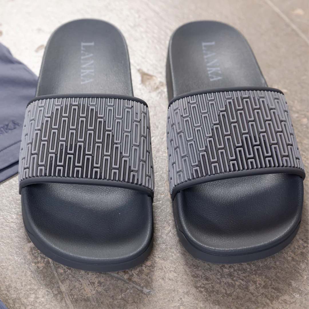 Steel Grey Waves Sliders - Image 7