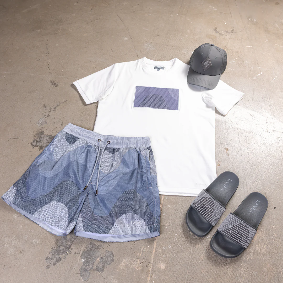 Steel Grey Waves Sliders - Image 8