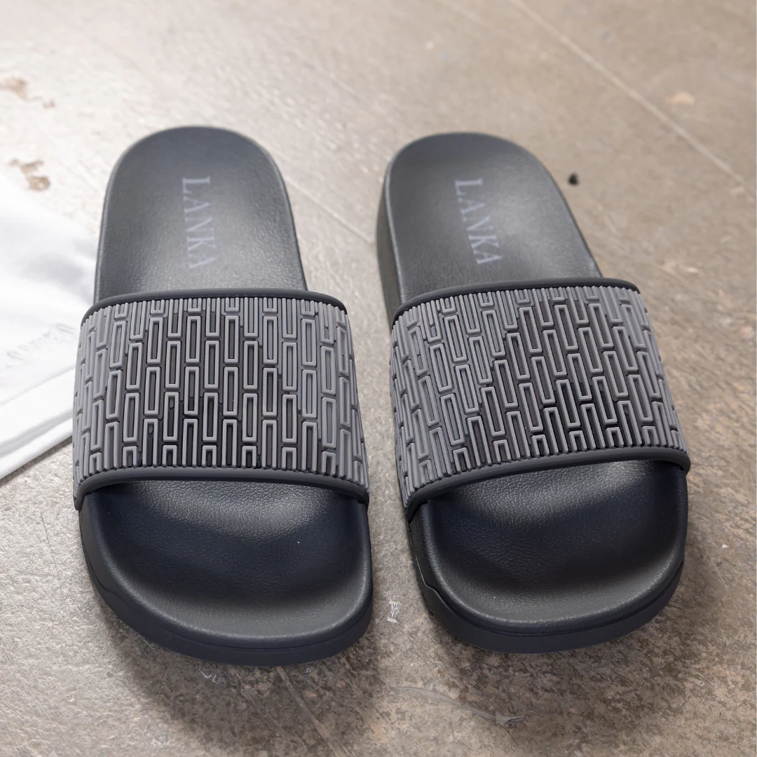 Steel Grey Waves Sliders - Image 9